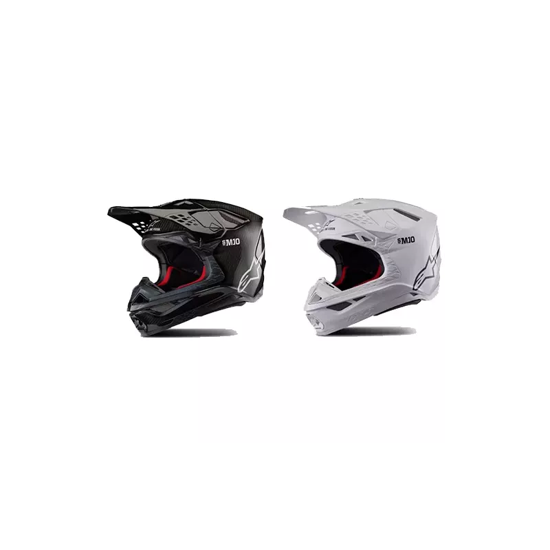Casque ALPINESTARS S-M10 Solid blanc Casque ALPINESTARS S-M10 Solid blanc