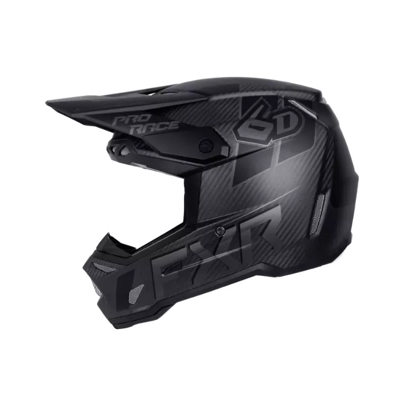 CASQUE FXR X 6D ATR-3 NOIR CARBONE