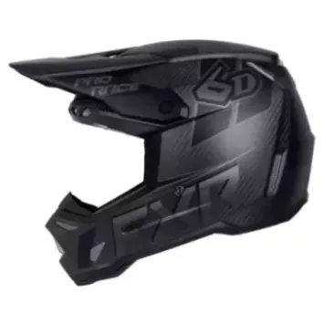 CASQUE FXR X 6D ATR-3 NOIR CARBONE