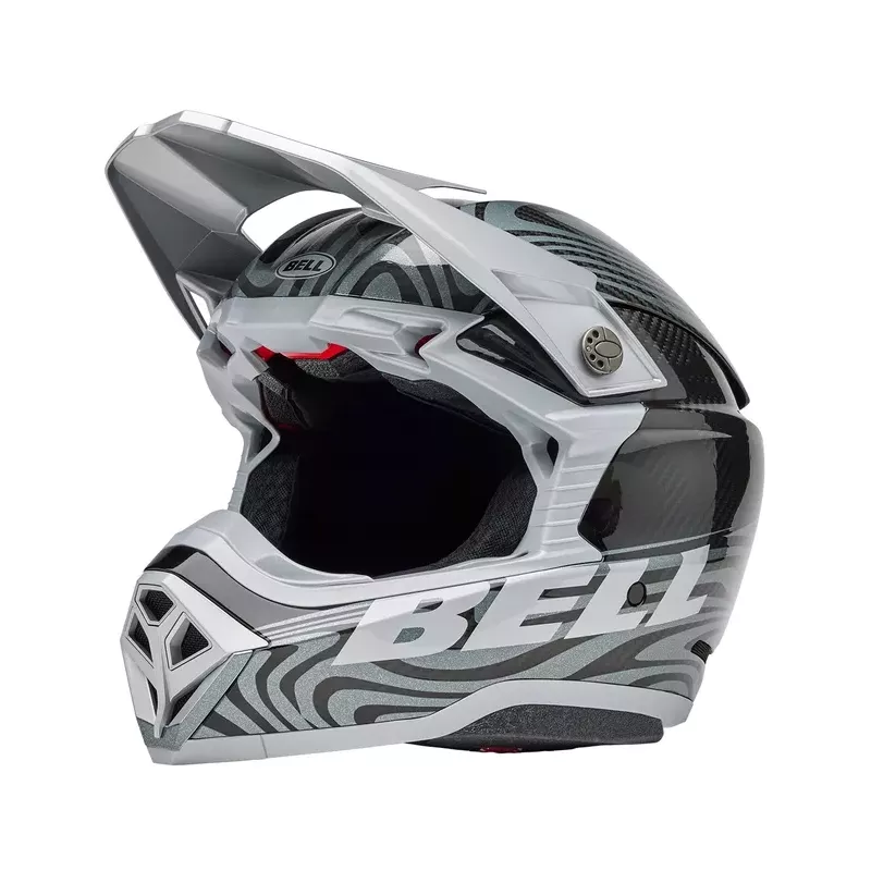 Casque BELL Moto-10 Spherical Mips - Cortex Argent/Gris 2025 Casque BELL Moto-10 Spherical Mips - Cortex Argent/Gris 2025