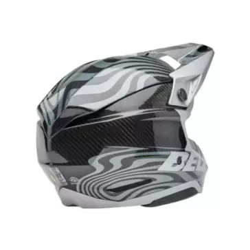 Casque BELL Moto-10 Spherical Mips - Cortex Argent/Gris 2025
