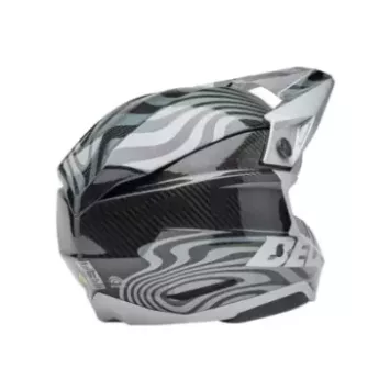 Casque BELL Moto-10 Spherical Mips - Cortex Argent/Gris 2025