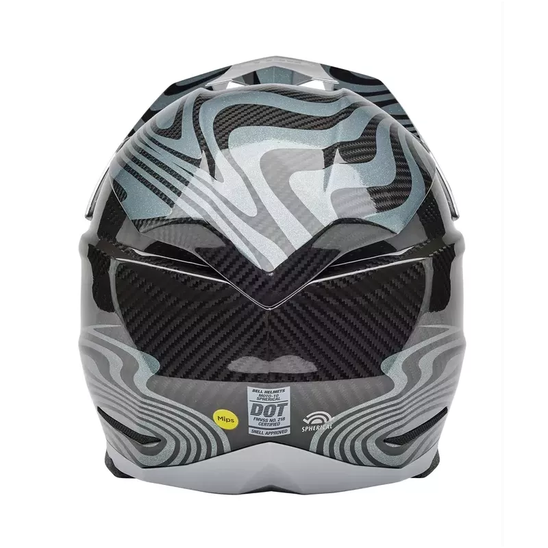 Casque BELL Moto-10 Spherical Mips - Cortex Argent/Gris 2025 Casque BELL Moto-10 Spherical Mips - Cortex Argent/Gris 2025
