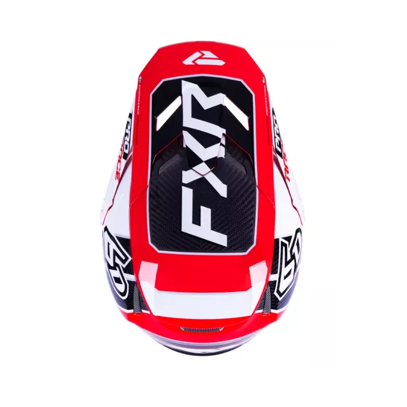 CASQUE FXR X 6D ATR-3 CARBONE Rouge Blanc Cayenne 775?