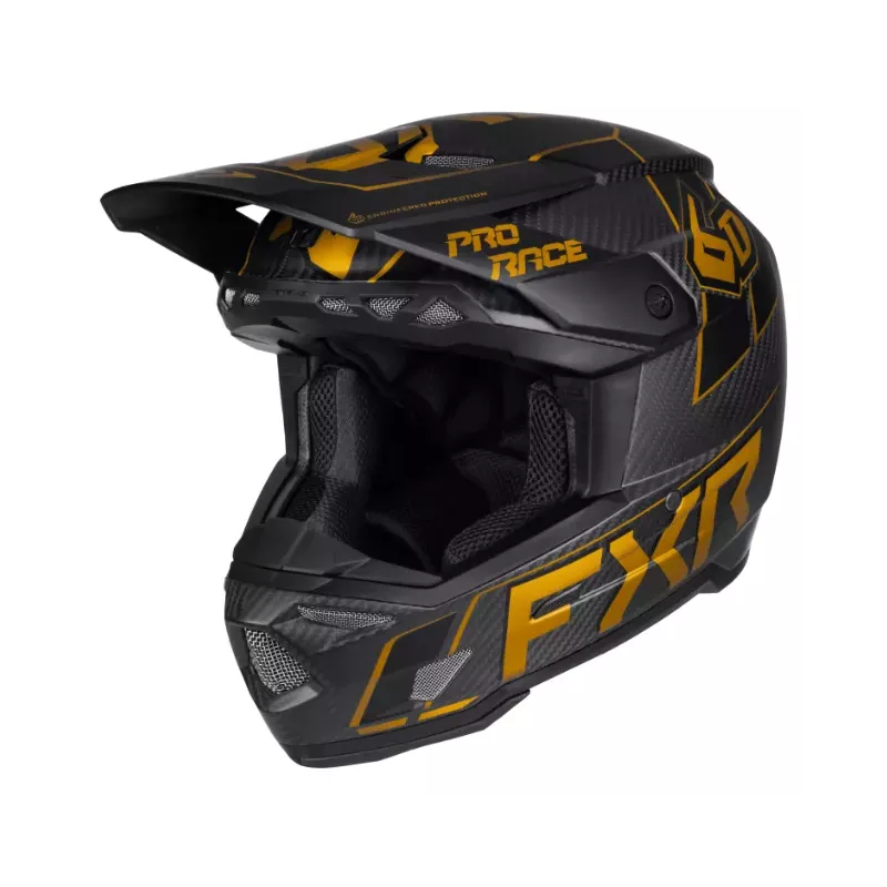 CASQUE FXR X 6D ATR-3 NOIR TEXAS TEA CARBONE 775?