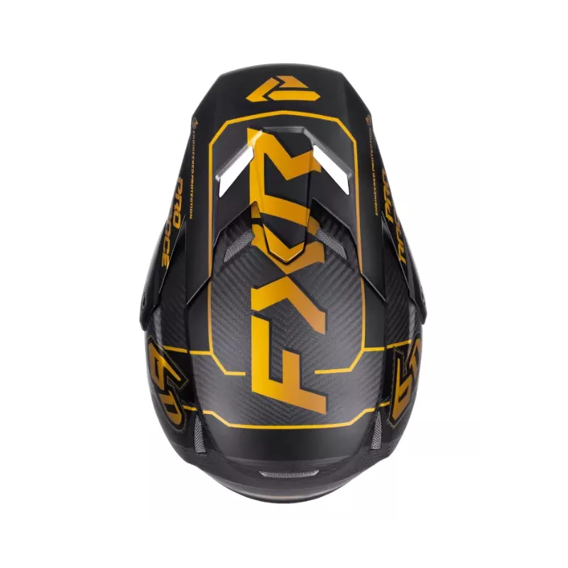CASQUE FXR X 6D ATR-3 NOIR TEXAS TEA CARBONE 775?