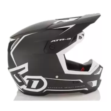 Casque 6D ATR-3 Nova Blanc Matt Carbone