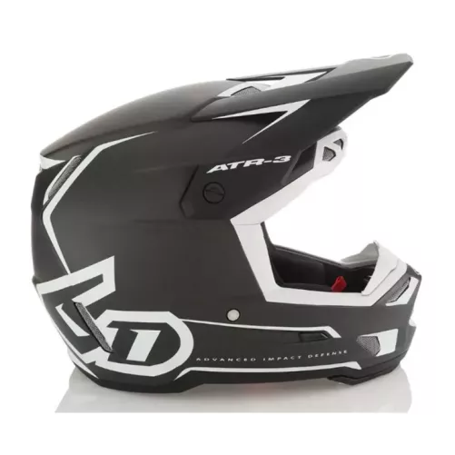 Casque 6D ATR-3 Nova Blanc Matt Carbone
