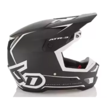 Casque 6D ATR-3 Nova Blanc Matt Carbone