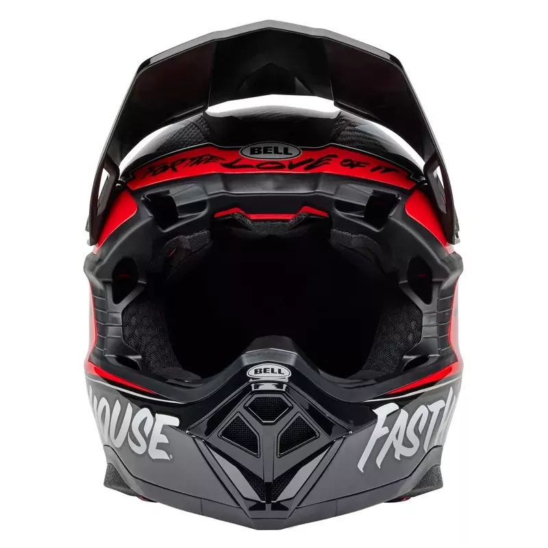 Casque BELL Moto 10 Spherical Mips Spherical Mips - Fasthouse DITD 2025 Noir/rouge