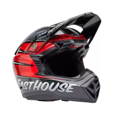 Casque BELL Moto 10 Spherical Mips Spherical Mips - Fasthouse DITD 2025 Noir/rouge