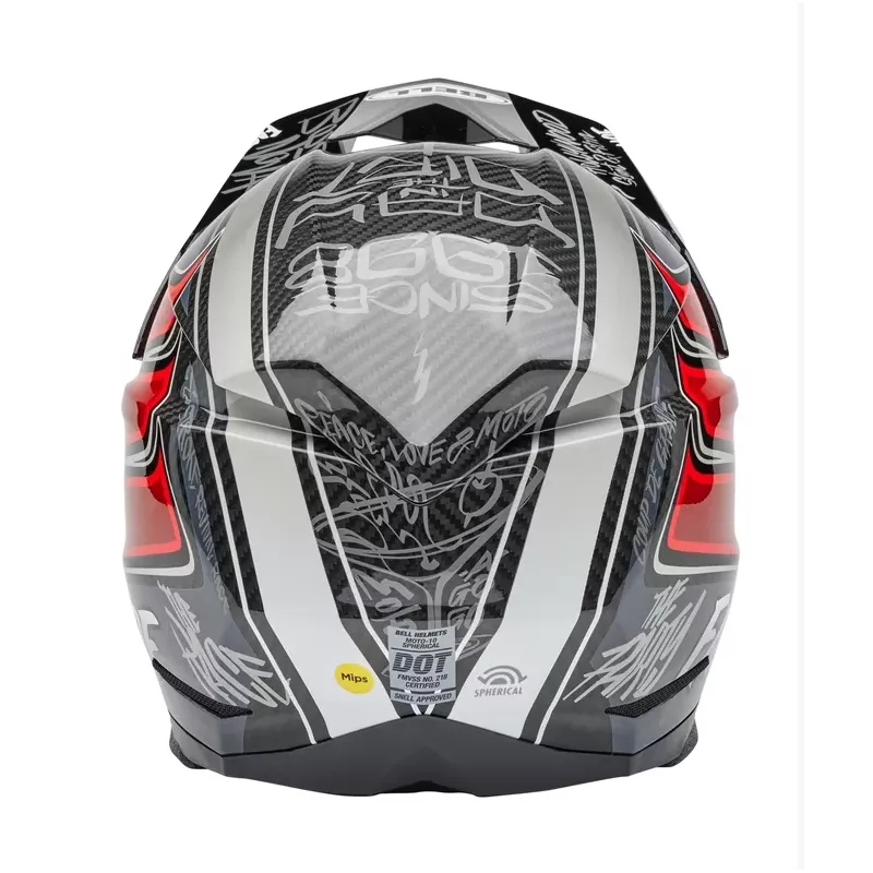 Casque BELL Moto 10 Spherical Mips Spherical Mips - Fasthouse DITD 2025 Noir/rouge Casque BELL Moto 10 Spherical Mips Spherical Mips - Fasthouse DITD 2025 Noir/rouge