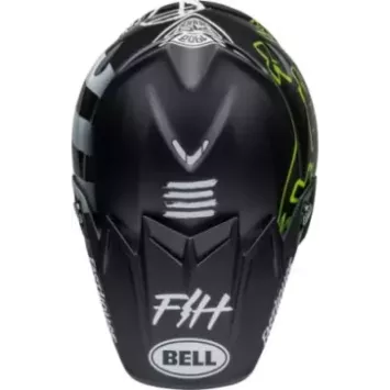 Casque BELL Moto 10 Spherical Mips Renen Raycon Matte Gloss Black/White