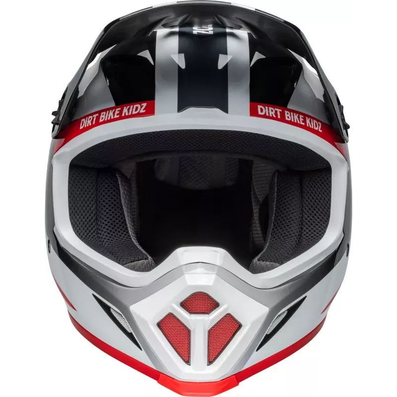Casque BELL MX9 Mips Twitch DBK 24 Gloss blanc et noir Casque BELL MX9 Mips Twitch DBK 24 Gloss blanc et noir