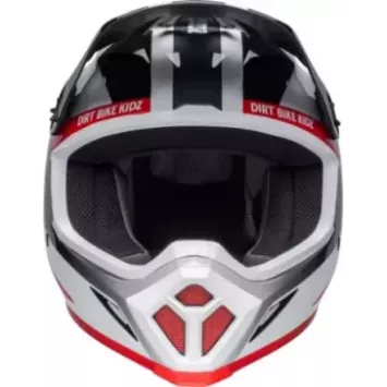 Casque BELL MX9 Mips Twitch DBK 24 Gloss blanc et noir