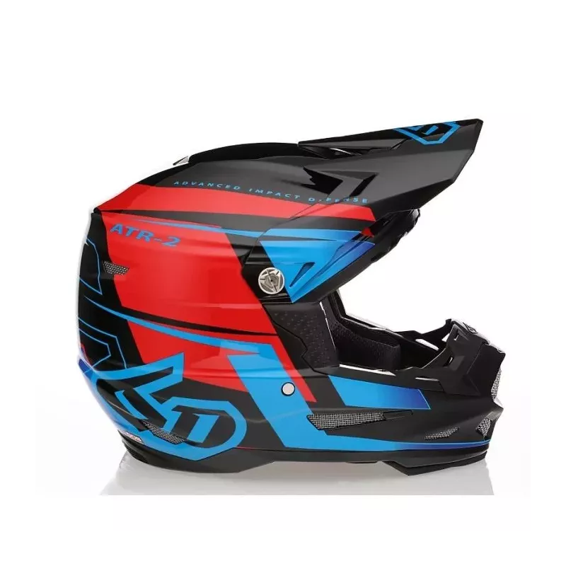 Casque 6D ATR-2 Mach Rouge Noir Bleu