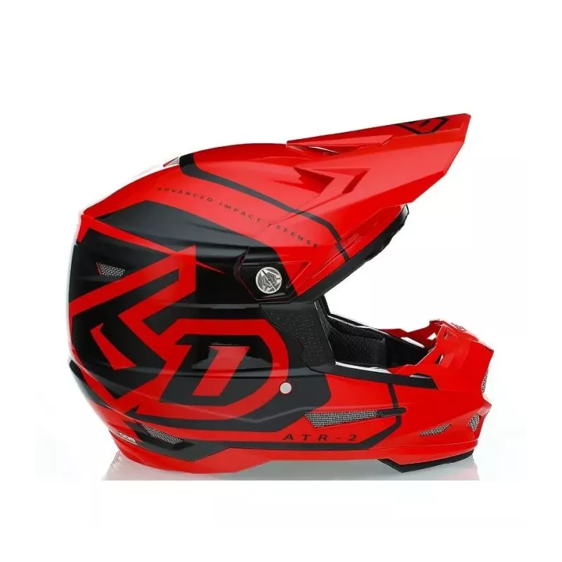 Casque 6D ATR-2 Torque Rouge Brillant