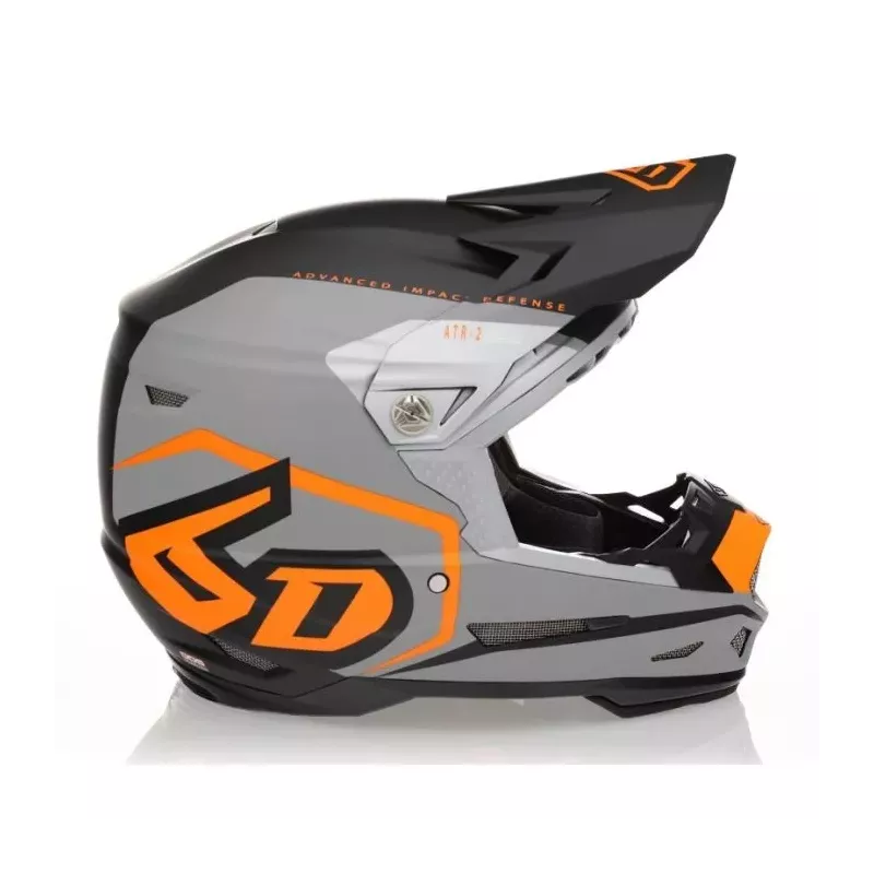 Casque 6D ATR-2 Delta Orange Fluo