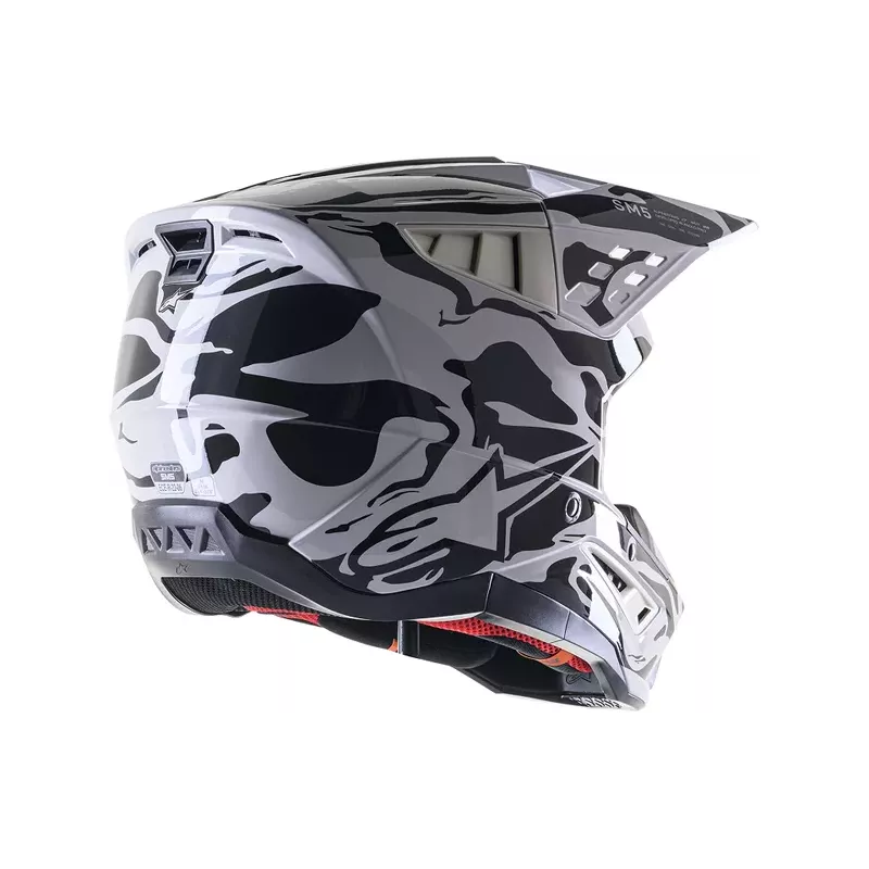 Casque ALPINESTARS S-M5 Mine gris