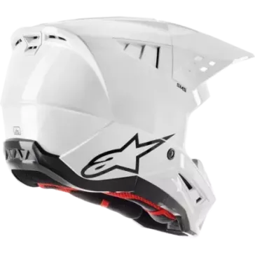 Casque ALPINESTARS S-M5 Solid Blanc