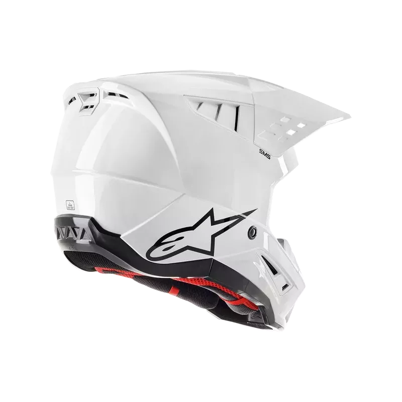 Casque ALPINESTARS S-M5 Solid Blanc