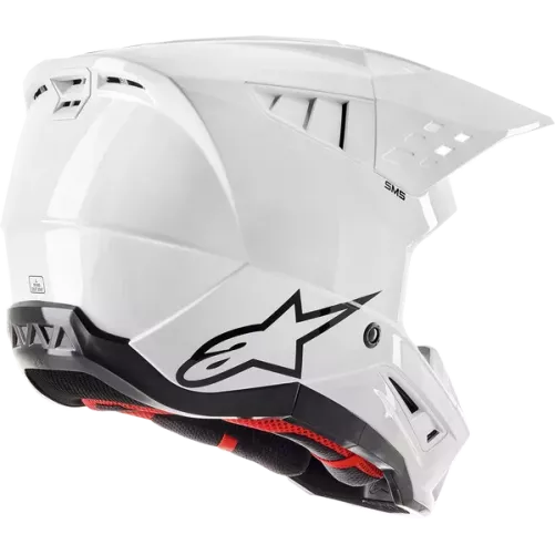 Casque ALPINESTARS S-M5 Solid Blanc