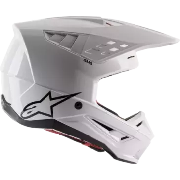 Casque ALPINESTARS S-M5 Solid Blanc