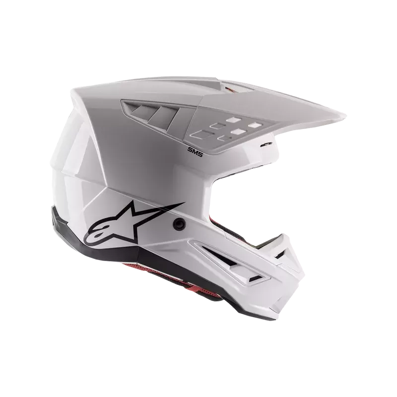 Casque ALPINESTARS S-M5 Solid Blanc
