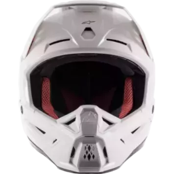 Casque ALPINESTARS S-M5 Solid Blanc