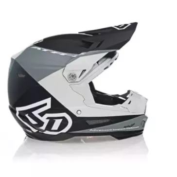 Casque 6D ATR-2 Quadrant Charcoal Noir Gris