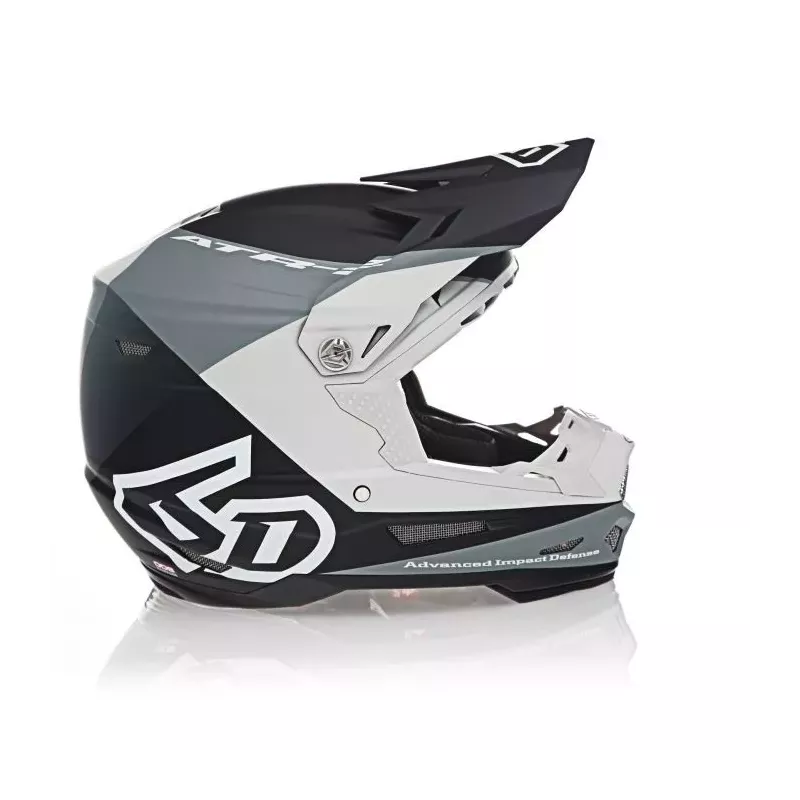 Casque 6D ATR-2 Quadrant Charcoal Noir Gris