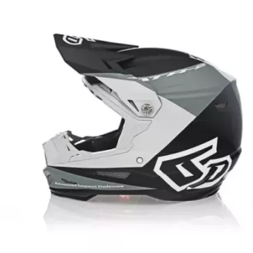 Casque 6D ATR-2 Quadrant Charcoal Noir Gris