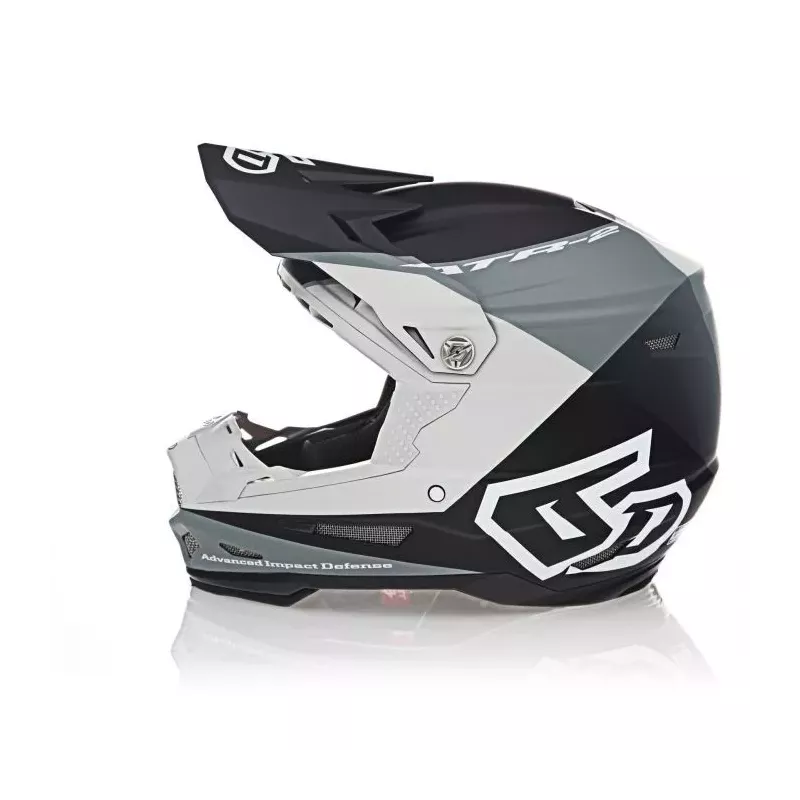 Casque 6D ATR-2 Quadrant Charcoal Noir Gris