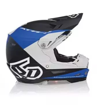 Casque 6D ATR-2 Quadrant Bleu Noir Gris