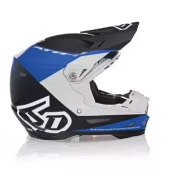 Casque 6D ATR-2 Quadrant Bleu Noir Gris