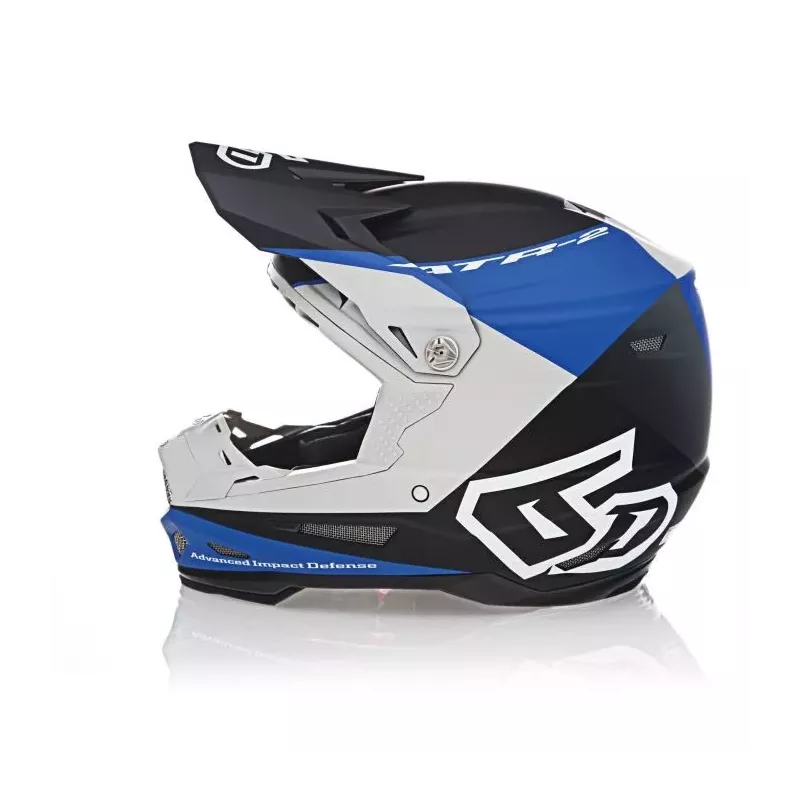Casque 6D ATR-2 Quadrant Bleu Noir Gris
