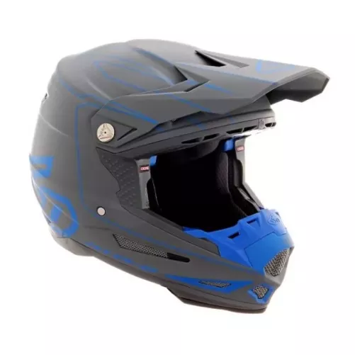 Casque 6D ATR-2 Recon Gris Bleu