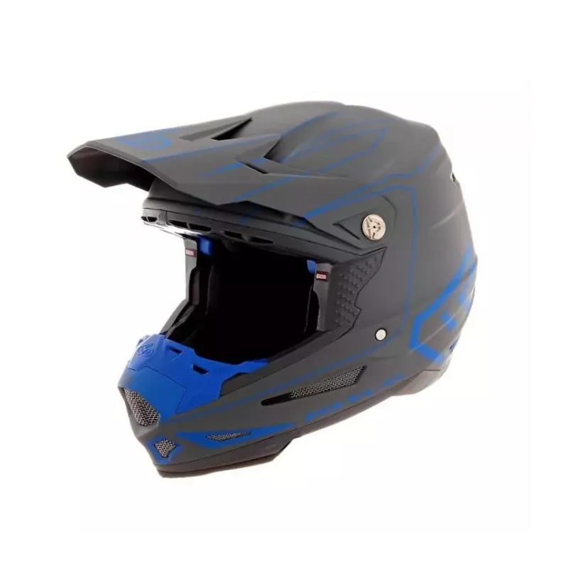 Casque 6D ATR-2 Recon Gris Bleu