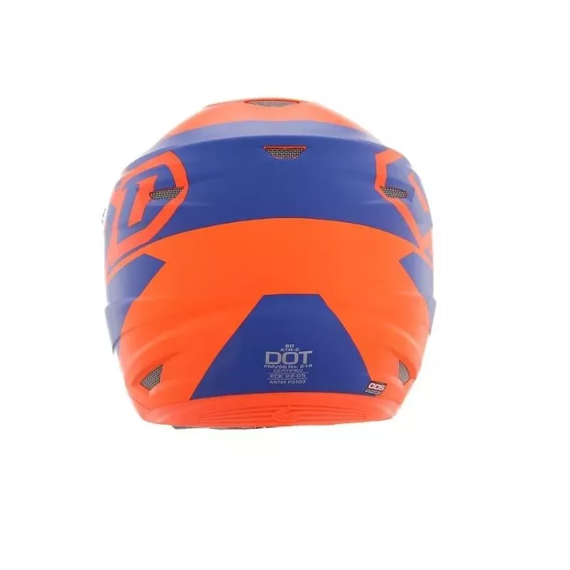 Casque 6D ATR-2 Core Orange Bleu Casque 6D ATR-2 Core Orange Bleu