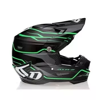 Casque 6D ATR-2 Phase Noir Vert