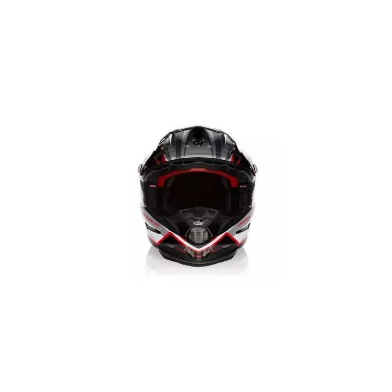 Casque 6D ATR-2 Phase Blanc Rouge