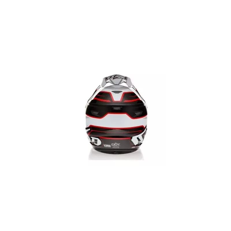 Casque 6D ATR-2 Phase Blanc Rouge Casque 6D ATR-2 Phase Blanc Rouge