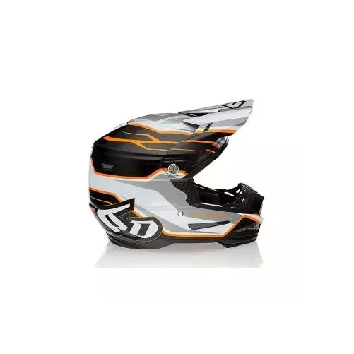 Casque 6D ATR-2 Phase Blanc Orange
