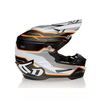 Casque 6D ATR-2 Phase Blanc Orange