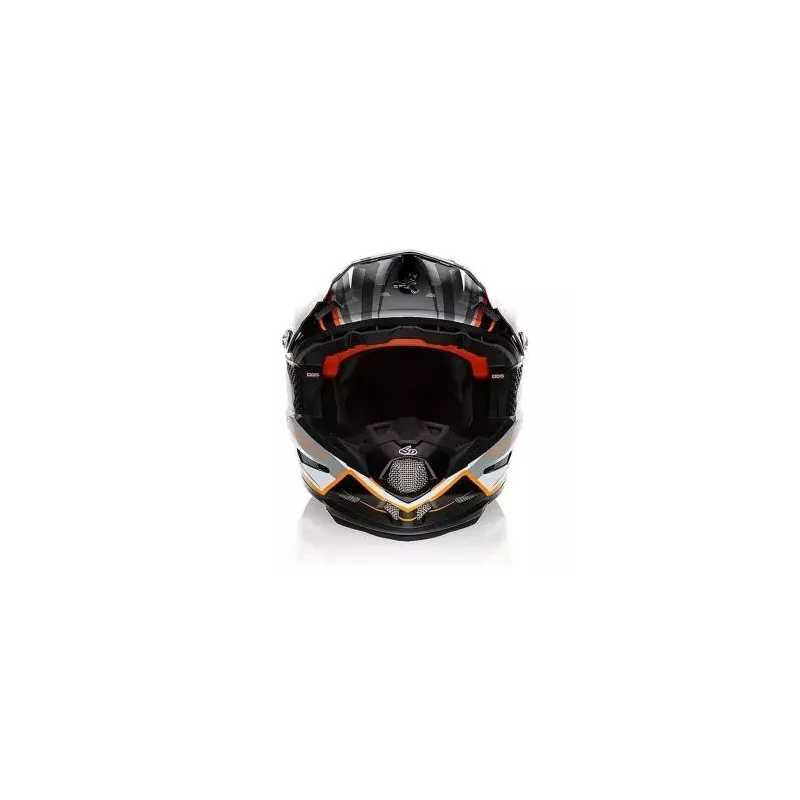 Casque 6D ATR-2 Phase Blanc Orange