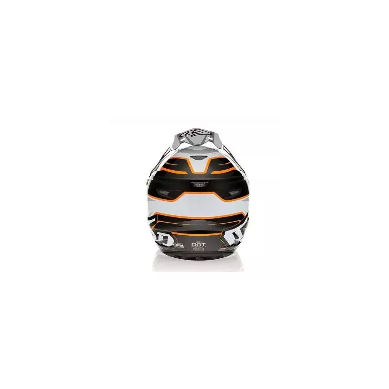 Casque 6D ATR-2 Phase Blanc Orange Casque 6D ATR-2 Phase Blanc Orange