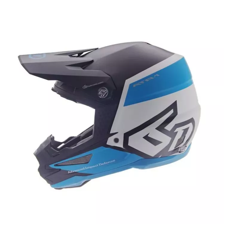Casque 6D ATR-1 Flight Noir Bleu Casque 6D ATR-1 Flight Noir Bleu
