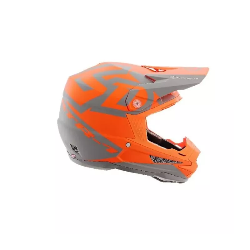 Casque 6D ATR-1 Switch Orange Gris