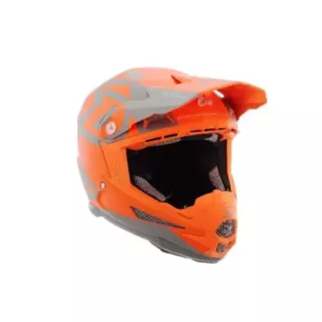 Casque 6D ATR-1 Switch Orange Gris