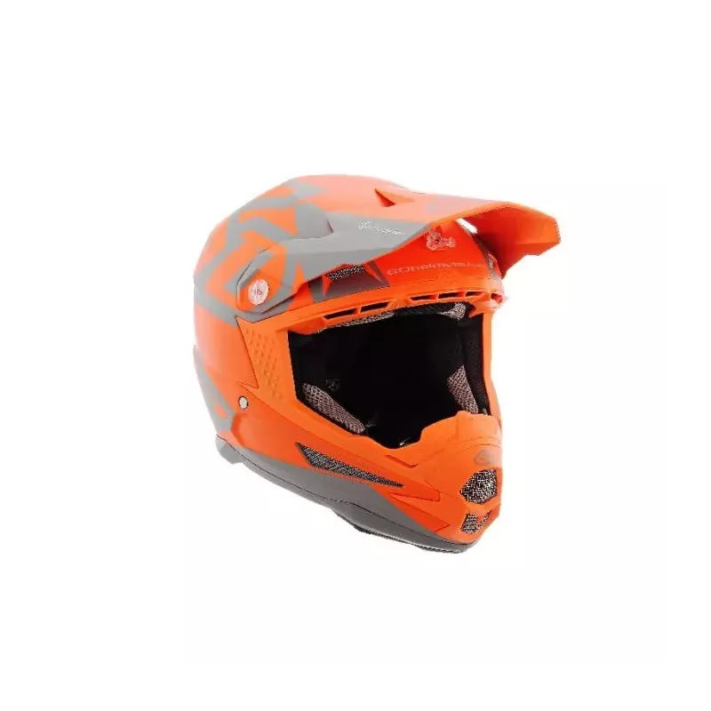 Casque 6D ATR-1 Switch Orange Gris